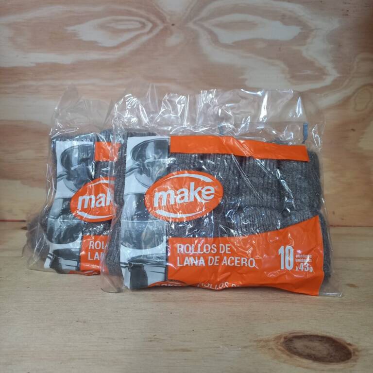ROLLOS DE LANA DE ACERO *10u