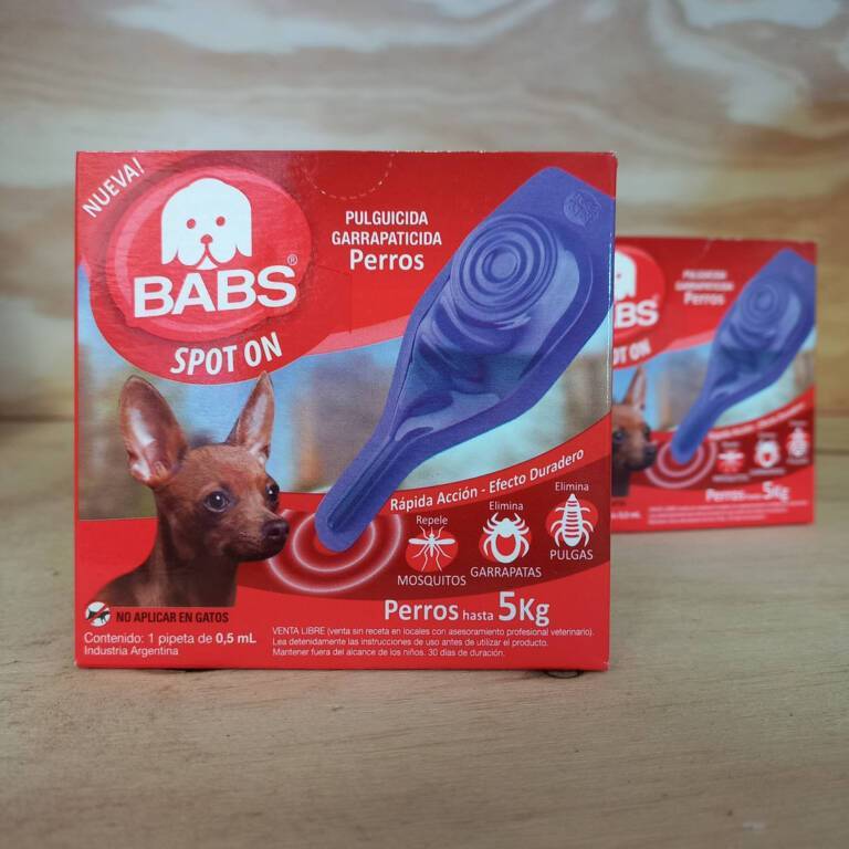 PIPETA GARRAPATICIDA PERROS HASTA 5k *0,5ml