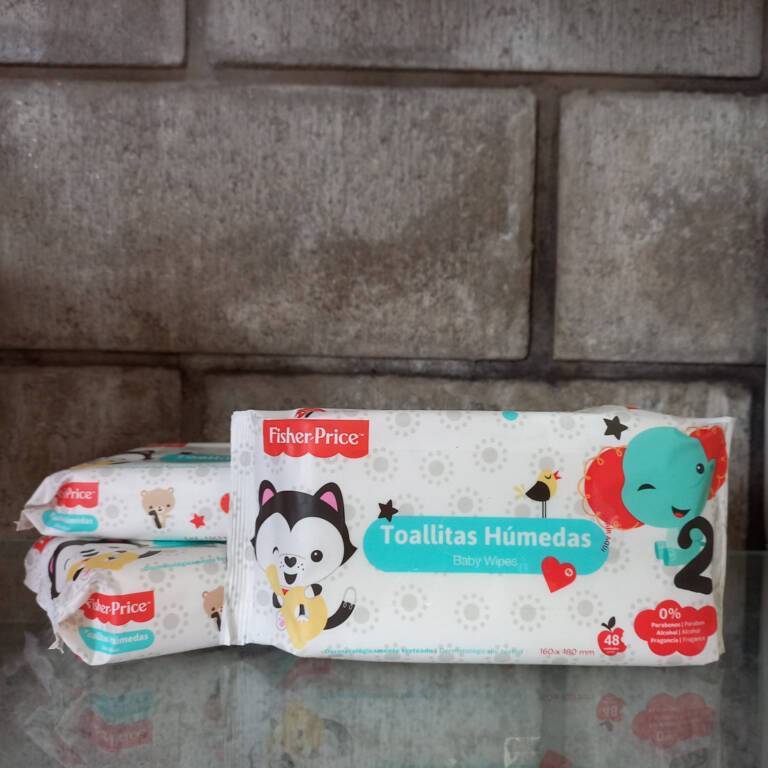TOALLITAS HUMEDAS * 48 UNIDADES