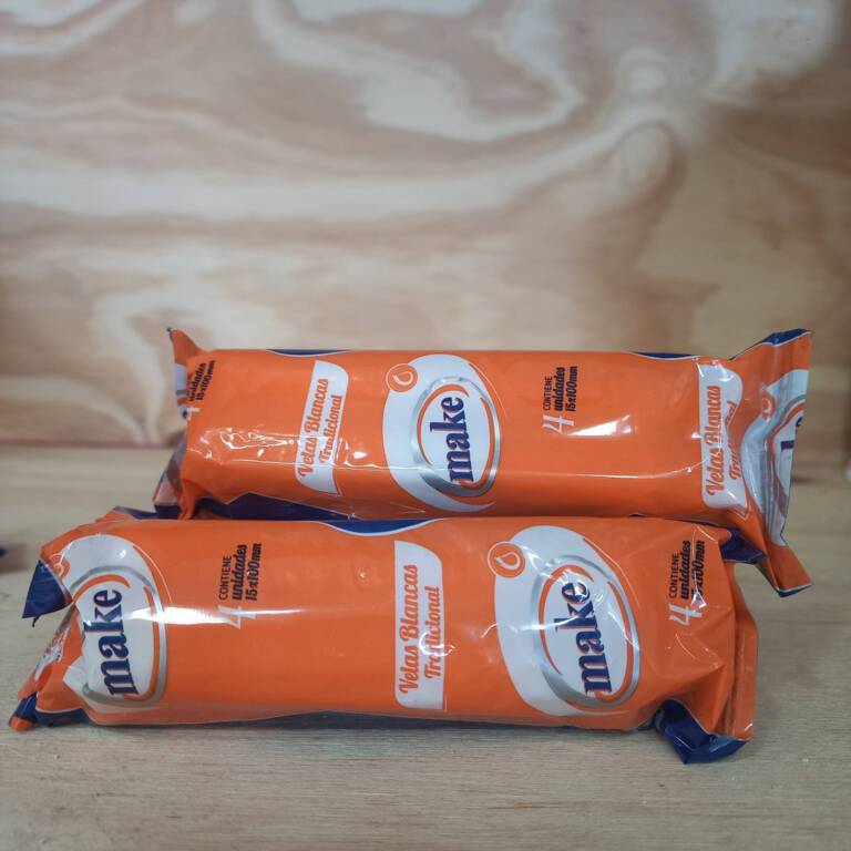 VELAS BLANCAS CHICAS 100mm