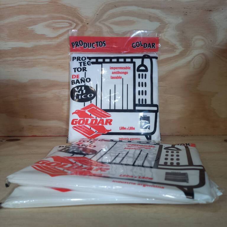 PROTECTOR DE BAÑO VINILICO