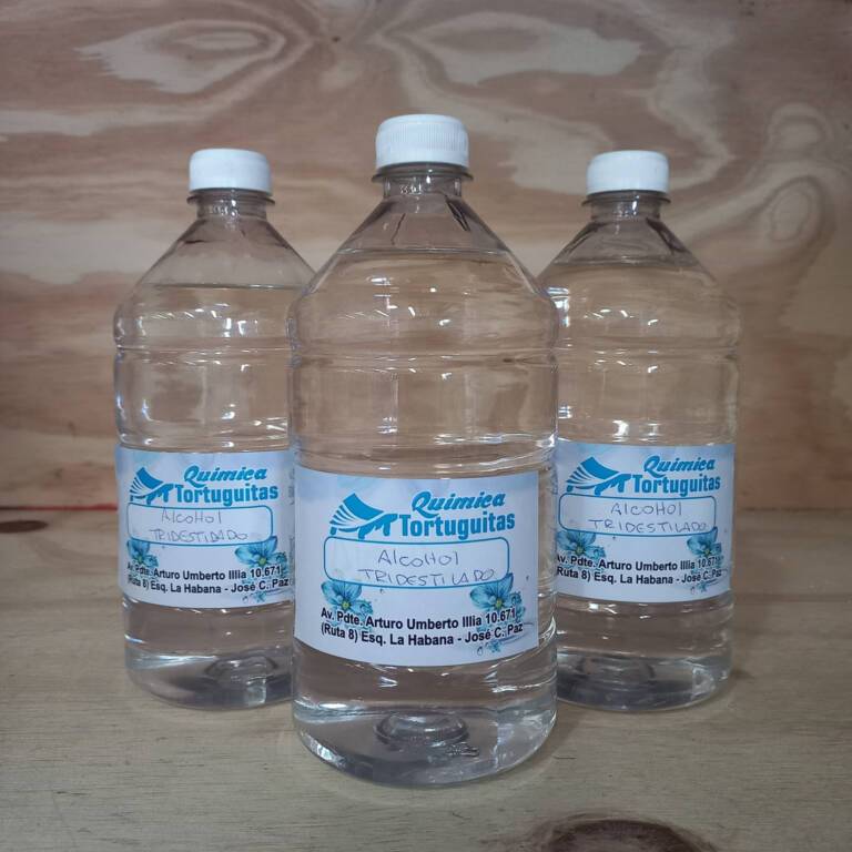 ALCOHOL DE CEREAL TRIDESTILADO X 1 LT