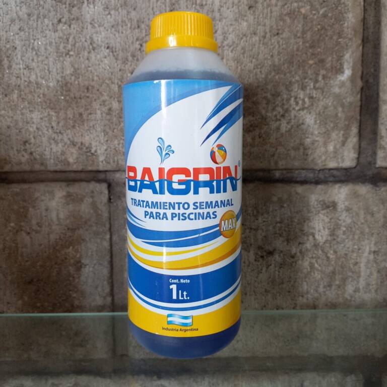 TRATAMIENTO SEMANAL PARA PISCINAS BAIGRIN X 1 LT