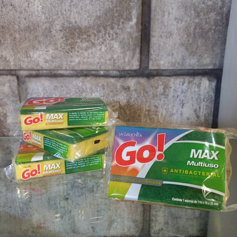 ESPONJA MULTIUSO MAX ANTIBACTERIAL