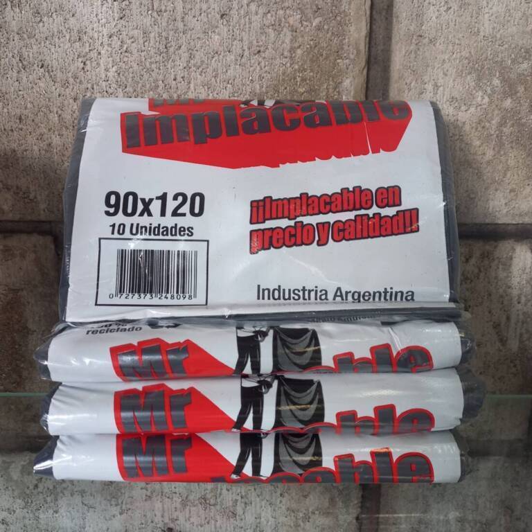 BOLSAS 90X120 X 10 UNIDADES MR IMPLACABLE