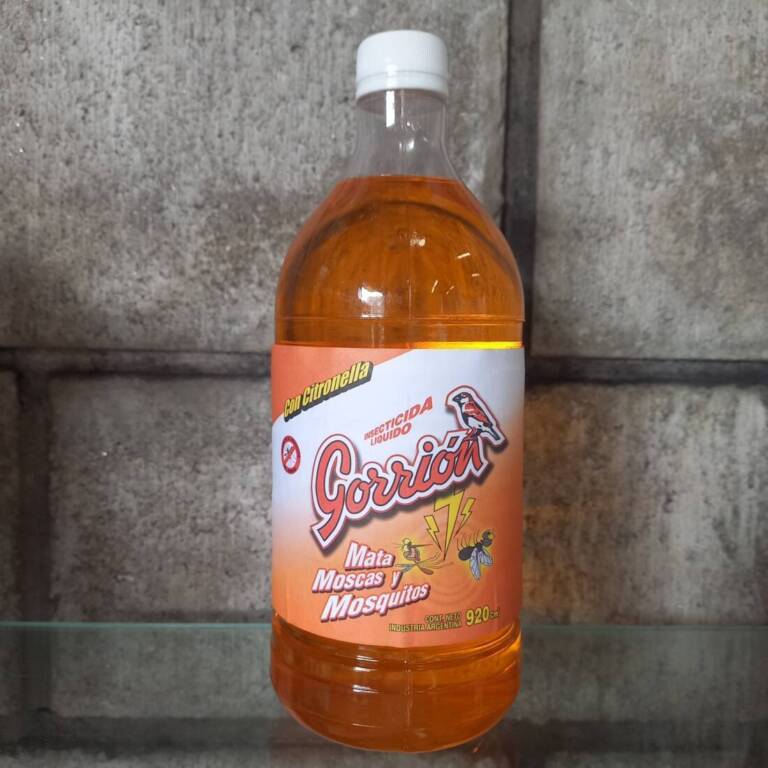 INSECTICIDA LIQUIDO C/CITRONELLA GORRION